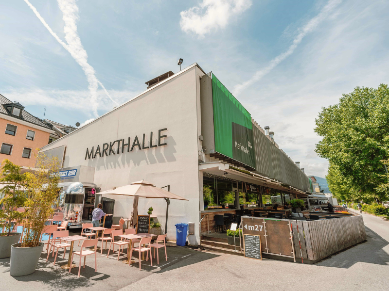 Markthalle Ostansicht