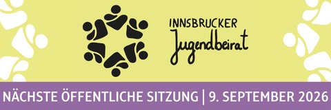 Innsbrucker Jugendbeirat. Nächste öffentliche Sitzung am 9. September 2026