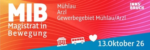 MIB. Magistrat in Bewegung am 13. Oktober 2026