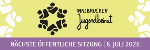 Innsbrucker Jugendbeirat. Nächste öffentliche Sitzung am 8. Juli 2026