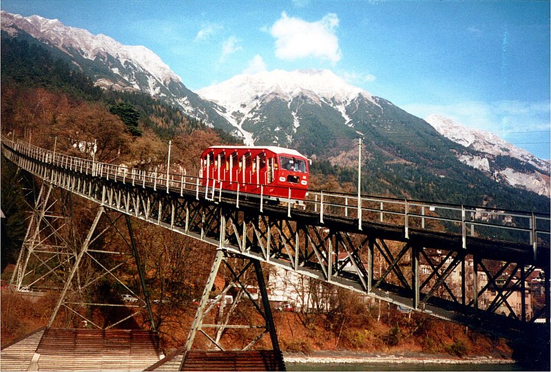 Ein neuer und einzigartiger Weg in Richtung Alpenzoo und Hungerburg :)